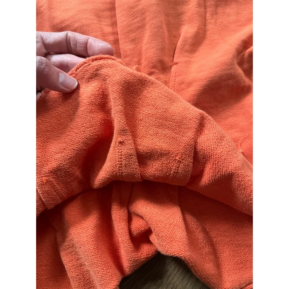 Anthropologie Pilcro gathered raw hem sweater size S